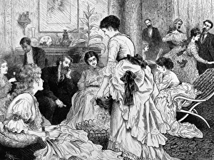 Folding Ballots in a New York Politicians House, 1872 Folding Ballots in a New York Politicians House, 1872