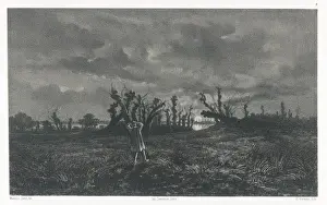 Folklore Print: Lupeux, a Sinister French Bog Creature