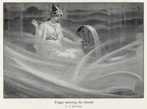 Freya Spinning the Clouds Print