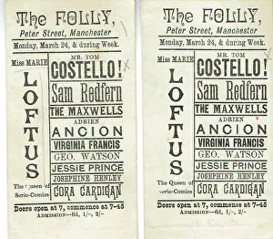The Folly Theatre, Peter Street, Manchester The Folly Theatre, Peter Street, Manchester