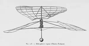 Forlanini Helicopter Print
