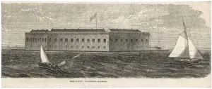 South Carolina History Prints: Fort Sumter