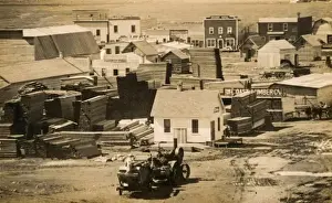 Historical Construction Sites Prints: Forward, 1911