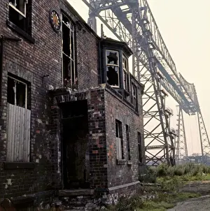 The Foundry Clock, Middlesbrough Print 1970s