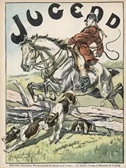 Historical Horse Riding Images Prints: FOXS HUNT