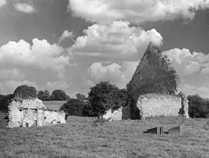 Fragments of the once great priory at West Acre, Norfolk, England Fragments of the once great priory at West Acre, Norfolk, England