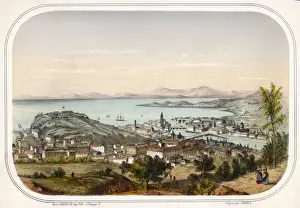 Panoramic View Of France Prints: France / Nice [Distant]