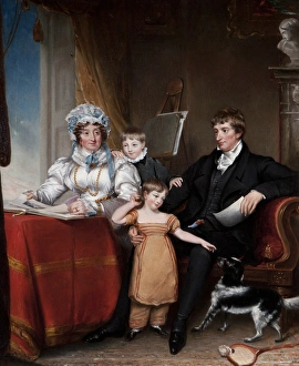 Francis Johnston, his Wife and Two Nephews Francis Johnston, his Wife and Two Nephews