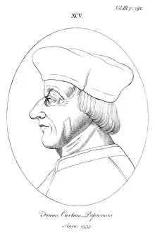 Franciscus Papiensis Print circa 1533