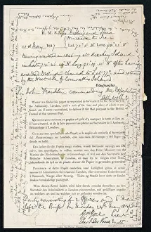 Franklin's Writing Print, Beechey Island, 28 May 1847