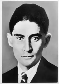 Prints of FRANZ KAFKA Czech writer Czech Republic Prints: Franz Kafka Print - Czech Writer Portrait