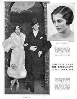 Fred Astaire Prints: Fred and Adele Astaire in Lady Be Good Print, 1926