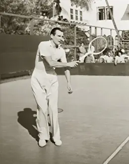 Vintage Tennis Players Prints: FRED PERRY