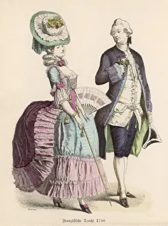 Women's Undergarments History Prints: French Extravagance