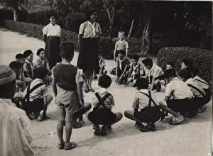 French scouts or cubs, 3rd Joan of Arc group French scouts or cubs, 3rd Joan of Arc group