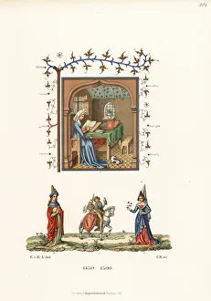 French women's costumes of the 15th century French women's costumes of the 15th century