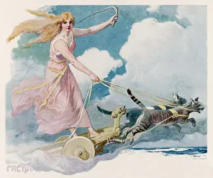 Freyja Print - Norse Goddess of Love and Fertility