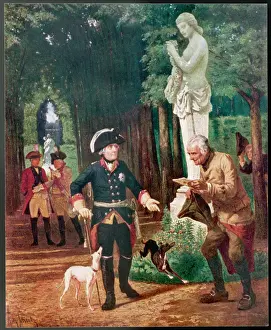 Frederick The Great Artwork Prints: Friedrich Ii / Schulz