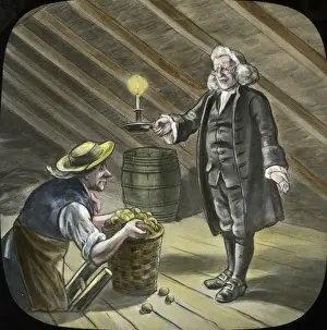 Candlelit Scene Prints: Fruit In Loft