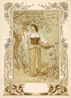 Harvest Season Prints: Fruit / Picking Fruit