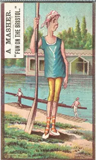 Fun on the Bristol Print circa 1880s
