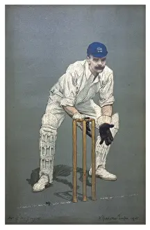 Historical Cricket Images Prints: G McGregor - Cricketer