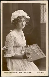 Vintage Actress Portrait Prints: Gabrielle Ray / 1909