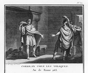 Gaius Marcius Coriolanus offering his services to the Volsci Gaius Marcius Coriolanus offering his services to the Volsci