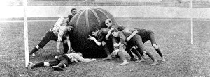 A Game of Pushball, Crystal Palace, 1902 A Game of Pushball, Crystal Palace, 1902