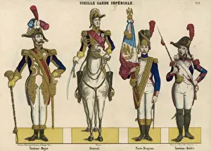 Garde Imperiale Uniforms Print: Elite Regiment Figures
