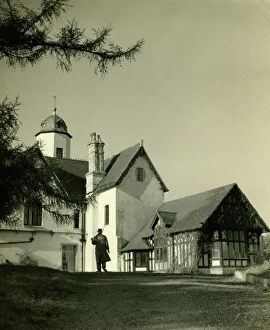 Gardener at Pensax Court, Worcestershire Gardener at Pensax Court, Worcestershire