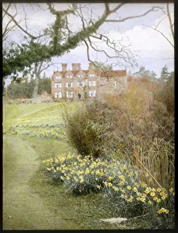 Gardens at Gravetye Manor, near East Grinstead, Sussex Gardens at Gravetye Manor, near East Grinstead, Sussex