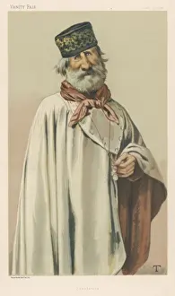 Historical Figures Artwork Prints: Garibaldi / Chartran 1878