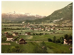 Garmisch, general view, Upper Bavaria, Germany Garmisch, general view, Upper Bavaria, Germany