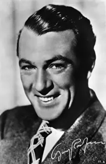 Vintage Entertainment Icons Prints: Gary Cooper / Paramount Pc
