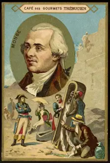Gaspard Monge Print - 18th Century French Mathematician