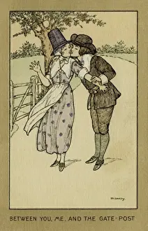 Florence Hardy Art Prints: Between you me & the gate-post