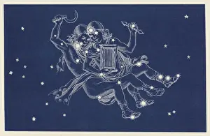 Gemini Constellation Print