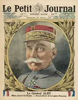 General Alby Print - French General Staff Portrait