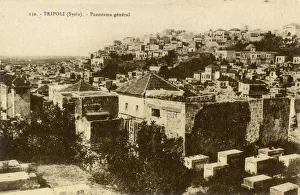 General Panoramic view of rooftops of Tripoli, Lebanon General Panoramic view of rooftops of Tripoli, Lebanon