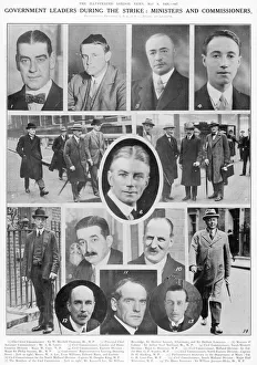 The General Strike - Government leaders The General Strike - Government leaders