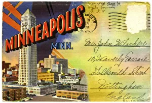 General view of Minneapolis, Minnesota, USA General view of Minneapolis, Minnesota, USA