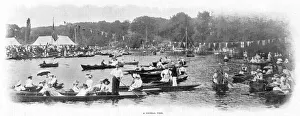 A general view of Wargrave Regatta on the River Thames in Wargrave in Berkshire A general view of Wargrave Regatta on the River Thames in Wargrave in Berkshire