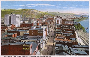 General view of Wheeling, West Virginia, USA General view of Wheeling, West Virginia, USA
