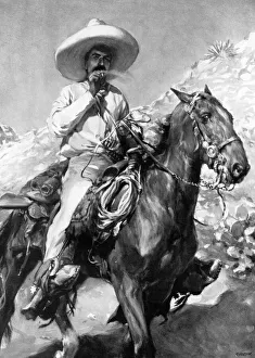 General Zapata, leader of rebels in Southern Mexico, 1913 General Zapata, leader of rebels in Southern Mexico, 1913
