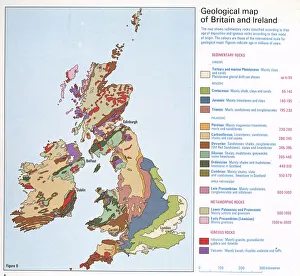 Geological map of Britain and Ireland Geological map of Britain and Ireland