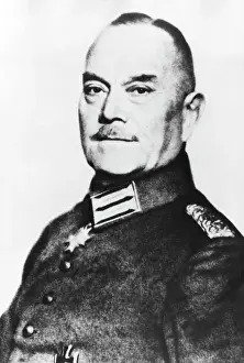 Prints of Georg Bruchmuller (1863 - 1948), Lieutenant Colonel during World War One, gained wide renown throughout the German Army as a pioneer of artillery tactics Generals And Leader Prints: German General Georg Bruchmuller Print