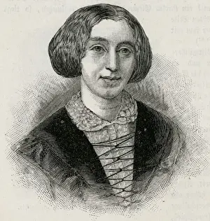 Women In Literature History Prints: George Eliot