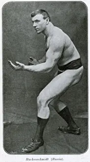 George Hackenschmidt Print, The Russian Lion Wrestler 1904