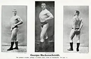 George Hackenschmidt Print 1905, The Russian Lion